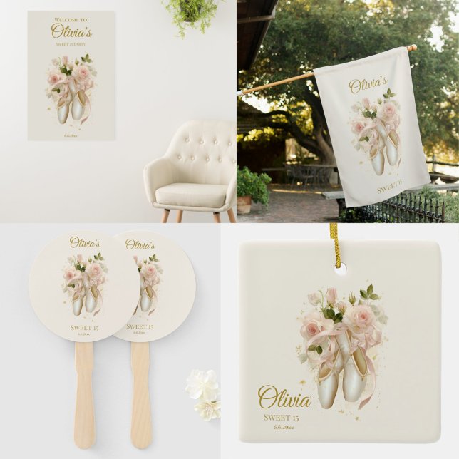 Adorno De Cerámica Dulce Rosé Ballet Soirée, personalizado (Subido por el creador)