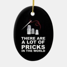 Adorno De Cerámica Dulces divertidos de costura de regalo Picos en el