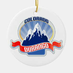 Adorno De Cerámica Durango Colorado