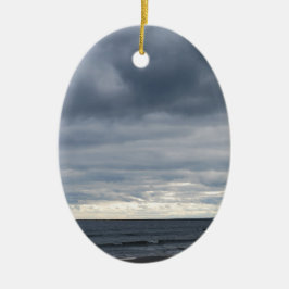 Adorno De Cerámica Dusk En La Playa