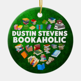 Adorno De Cerámica Dustin Stevens Bookaholic