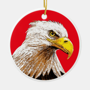 Adorno De Cerámica Eagle