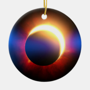 Adorno De Cerámica Eclipse solar