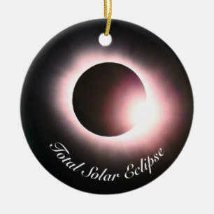 Adorno De Cerámica Eclipse solar total