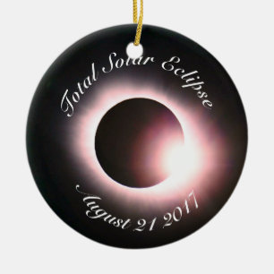 Adorno De Cerámica Eclipse solar total