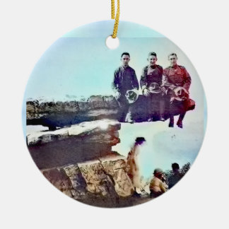 Adorno De Cerámica Ed Zepfel SR. Holy Mackerel Ornament