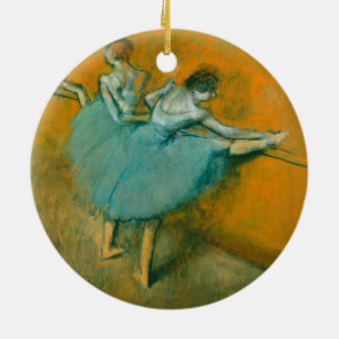 Adorno De Cerámica Edgar Degas Dancers at the Bar pintura obra de art