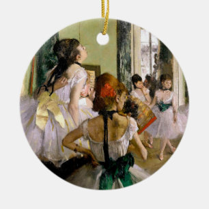 Adorno De Cerámica Edgar Degas La Clase De Baile