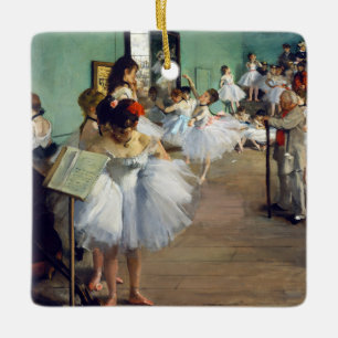 Adorno De Cerámica Edgar Degas - La clase de danza