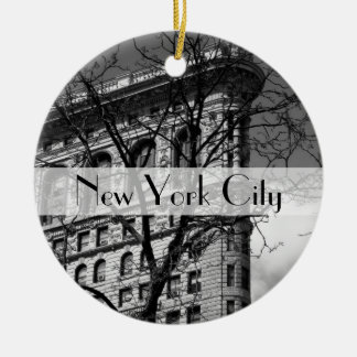 Adorno De Cerámica Edificio de hierro plano NYC