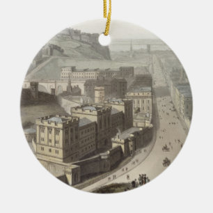Adorno De Cerámica Edimburgo, de la colina de Calton, 'de un viaje