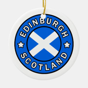 Adorno De Cerámica Edimburgo Escocia