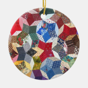 Adorno De Cerámica Edredón poco firme de la estrella