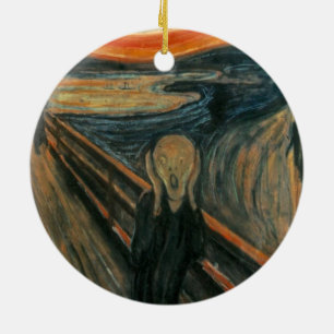Adorno De Cerámica Edvard Munch - El Grito