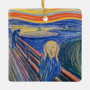 Adorno De Cerámica Edvard Munch - El Grito 1895