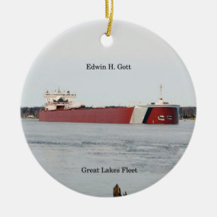 Adorno De Cerámica Edwin H. Gott