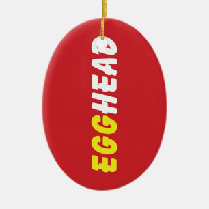 ADORNO DE CERÁMICA EGGHEAD