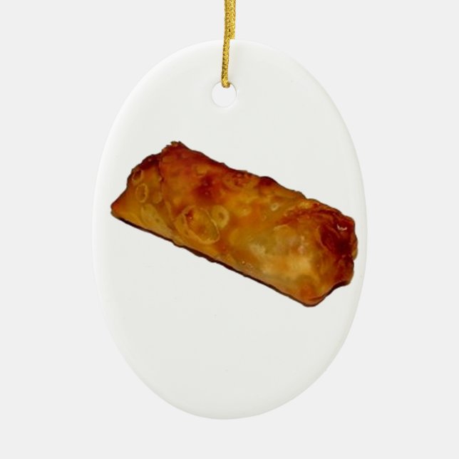 Adorno De Cerámica Eggroll (Frente)