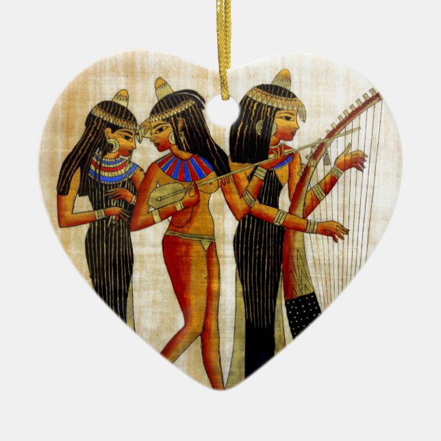 Adorno De Cerámica Egipto antiguo 7 (Frente)