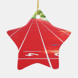 Adorno De Cerámica Ejecución de pista y campo