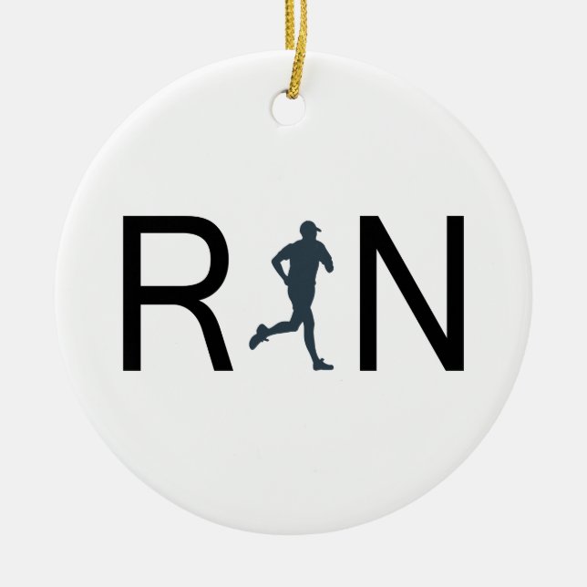 Adorno De Cerámica Ejecutar (Frente)