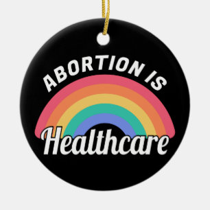 Adorno De Cerámica El aborto es atención médica I