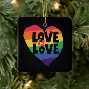 Adorno De Cerámica El amor es amor
