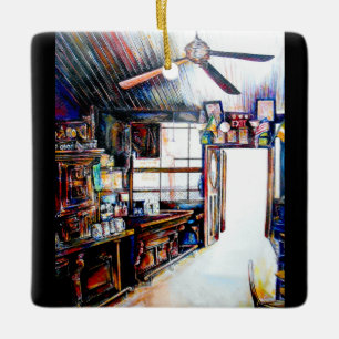 Adorno De Cerámica El amor no es una pared, es un puente