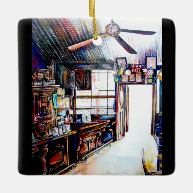 Adorno De Cerámica El amor no es una pared, es un puente (Anverso)