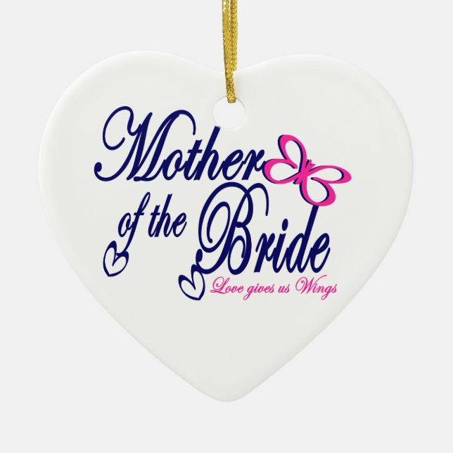 Adorno De Cerámica El amor nos da alas (Frente)