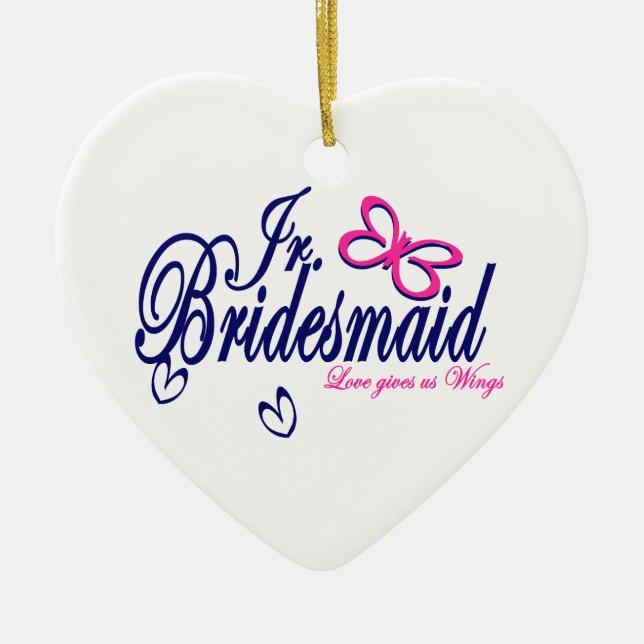 Adorno De Cerámica El amor nos da alas (Frente)