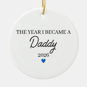 Adorno De Cerámica El año en que me convertí en papá, Papá a punto de