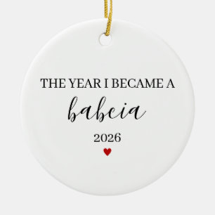 Adorno De Cerámica El año en que me convertí en una Babcia abuela pol