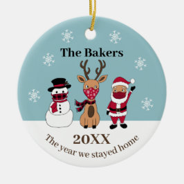 Adorno De Cerámica El año en que nos quedamos en casa, el gracioso re