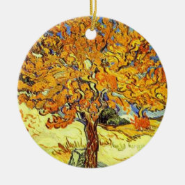 Adorno De Cerámica El árbol de las moras, Vincent van Gogh. Navidades