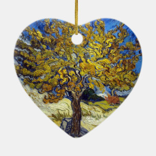 Adorno De Cerámica El árbol de morera. Vincent Van Gogh.