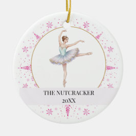 Adorno De Cerámica El ballet de Navidad de El Cascanueces