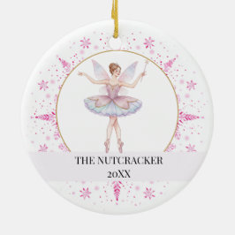 Adorno De Cerámica El ballet de Navidad de El Cascanueces