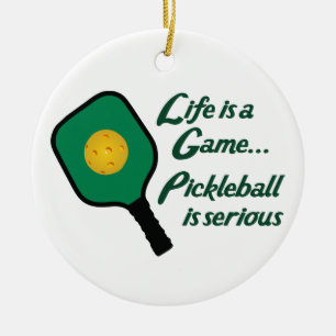 Adorno De Cerámica El baloncesto es serio