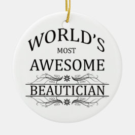 Adorno De Cerámica El Beautician más impresionante del mundo