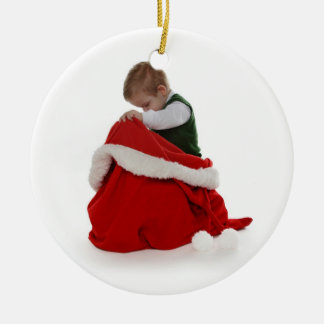 Adorno De Cerámica El bolso de Santa