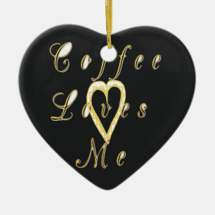 Adorno De Cerámica El café me quiere.