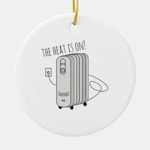 Adorno De Cerámica El calor está prendido