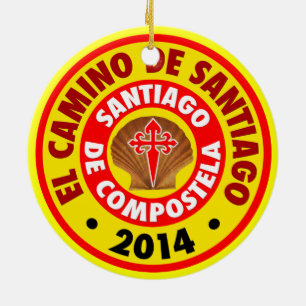 Adorno De Cerámica EL Camino De Santiago 2014