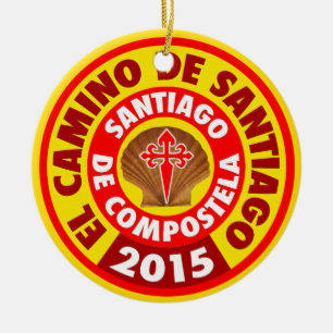 Adorno De Cerámica El Camino De Santiago 2015
