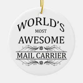 Adorno De Cerámica El cartero más impresionante del mundo