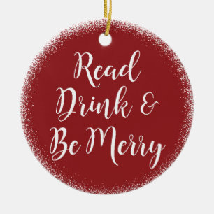 Adorno De Cerámica El círculo de lectores de la lectura sea feliz d