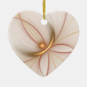 Adorno De Cerámica El Cobre Noble Y El Oro Resumen Del Arte Fractal M