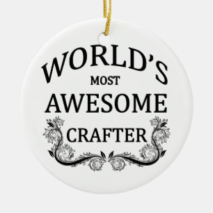 Adorno De Cerámica El Crafter más impresionante del mundo
