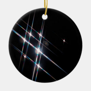 Adorno De Cerámica El cristal abstracto refleja la matriz